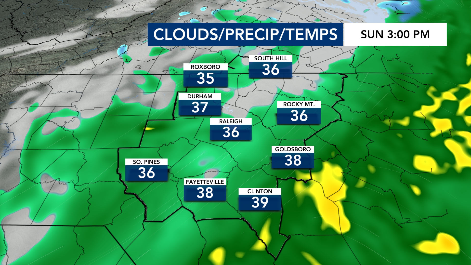 WRAL - Our high resolution models are in this afternoon and all but one ...