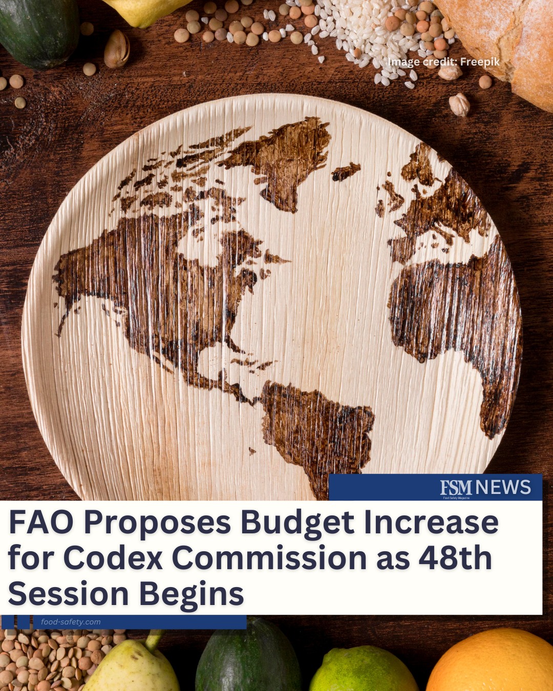 Food - The opening ceremony for the 48th Session of the Codex ...