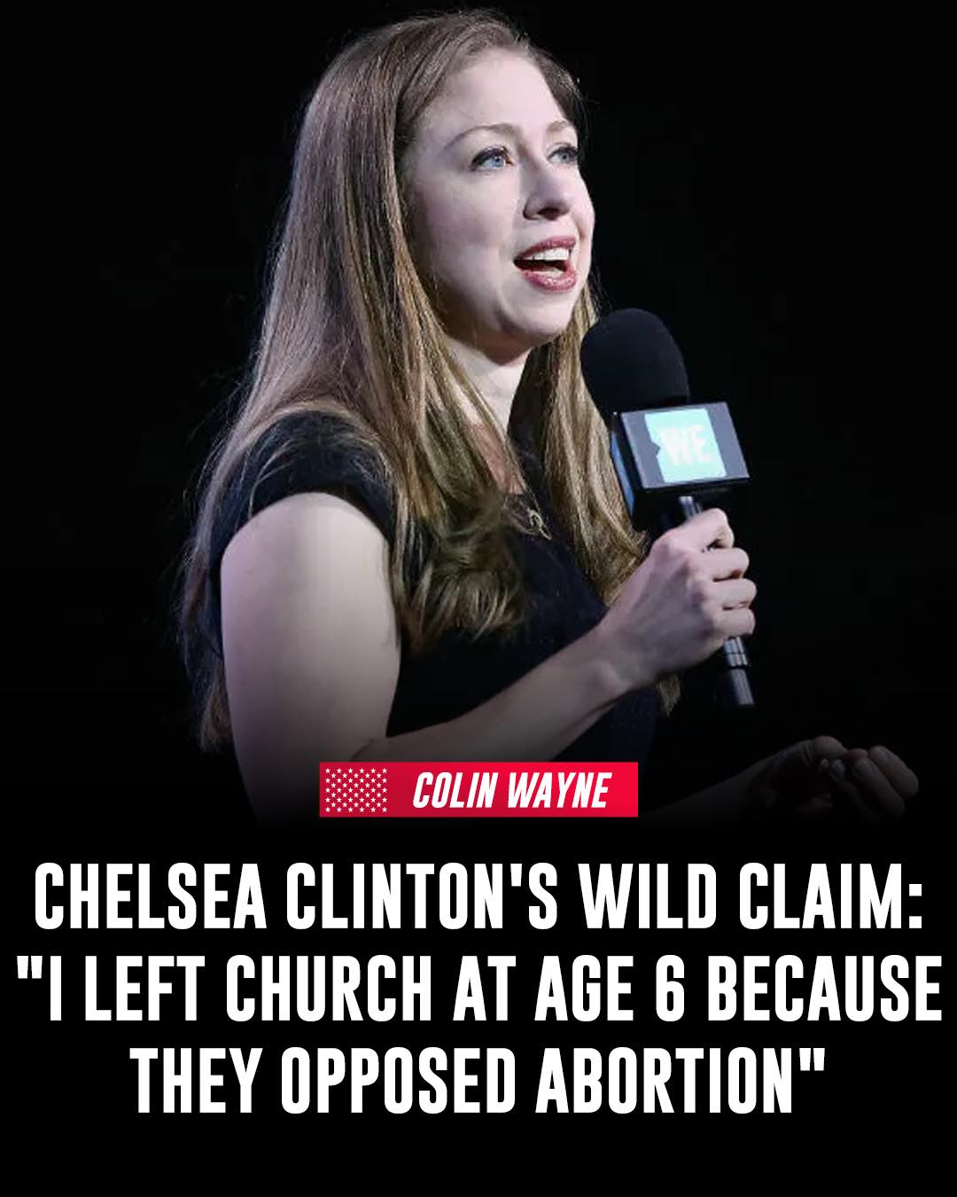 Colin Wayne - 📌 WHEN FAITH MEETS POLITICS Chelsea Clinton... | Facebook