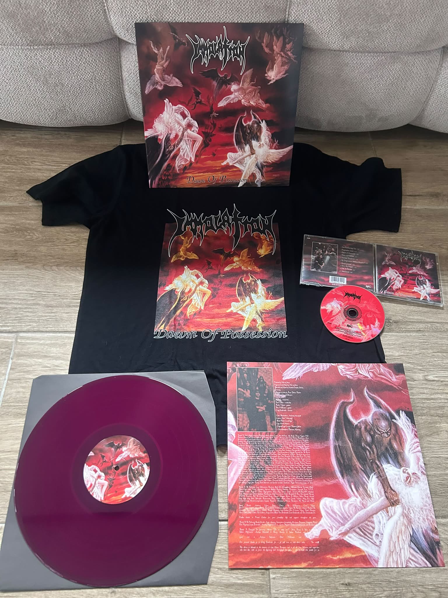 IMMOLATION Dawn of Possession July 16th 1991 🔥🔥🔥🔥🔥 Recorded