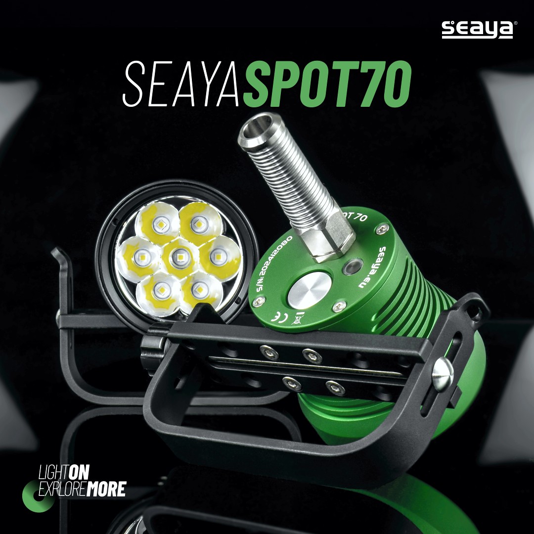 SeaYa - ILLUMINATE THE DEEP LIKE NEVER BEFORE! Meet the SeaYa SPOT 70W ...