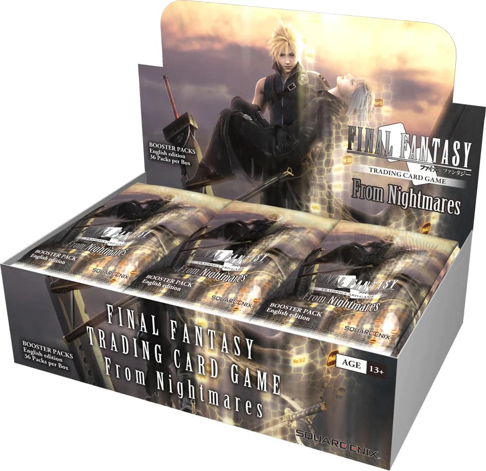 opus vii booster box Final Fantasy 27 Journey of Discovery – Trading Card Market including characters Final Fantasy Trading Card Game