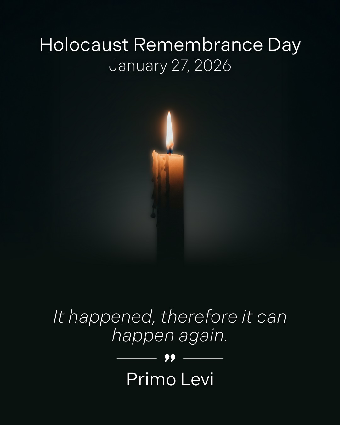 Today we remember the six million... - David Littleproud MP | Facebook