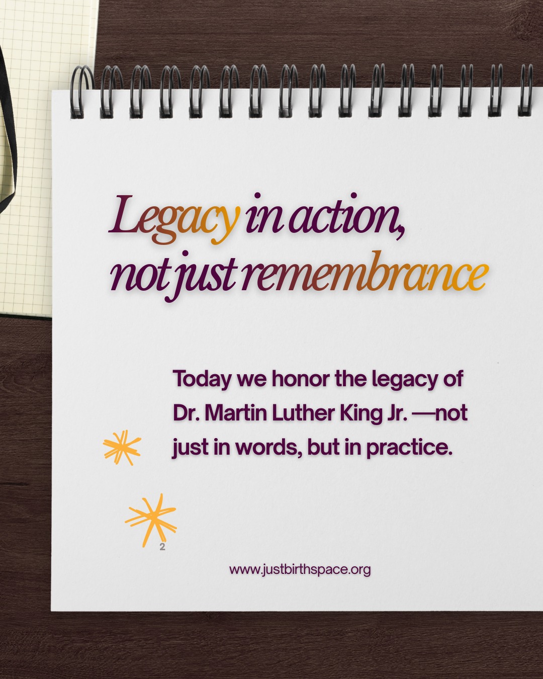 JustBirth Space - Today we honor the legacy of Dr. Martin... | Facebook