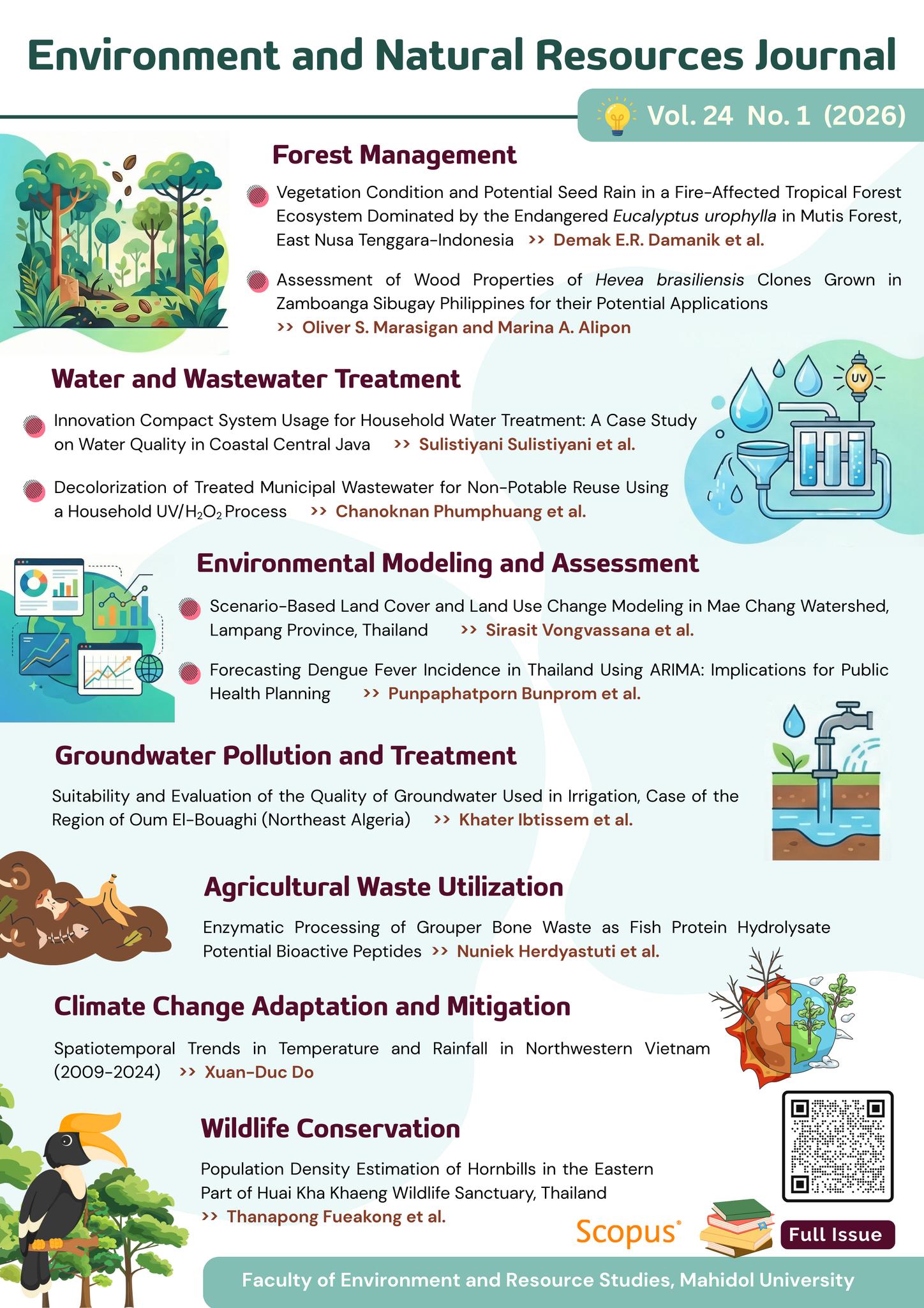 Environment and Natural Resources Journal