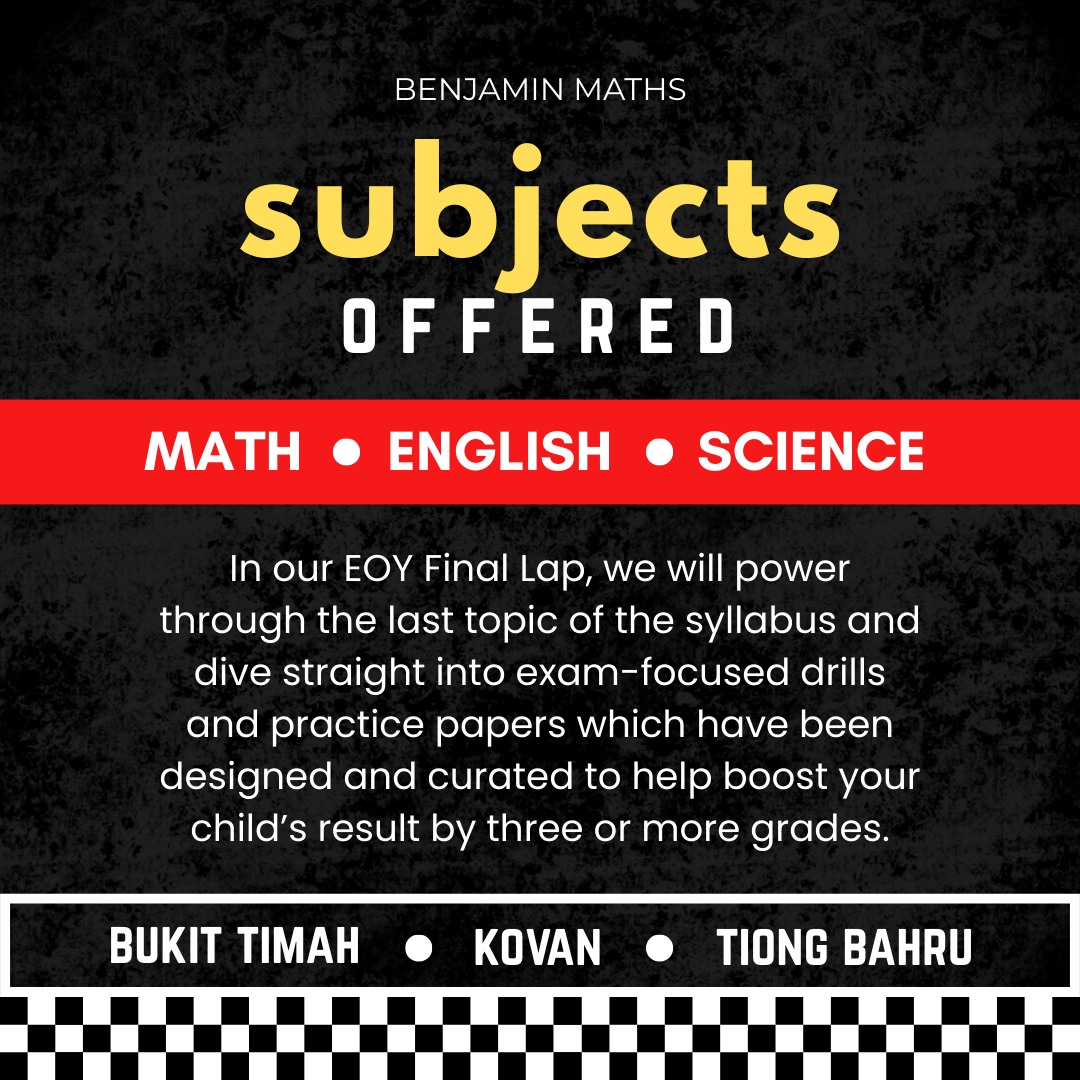 Benjamin Maths | Singapore Singapore