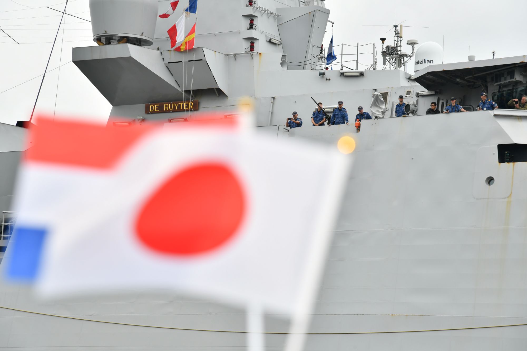 日本へようこそ！「デ・ロイテル」🇳🇱👋 観音崎礼砲台では、オランダ