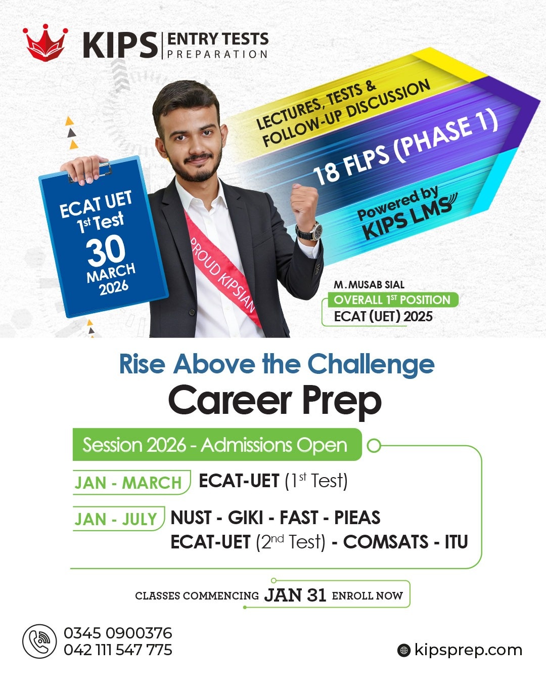 KIPS Preparations 30-A Main Campus | Lahore