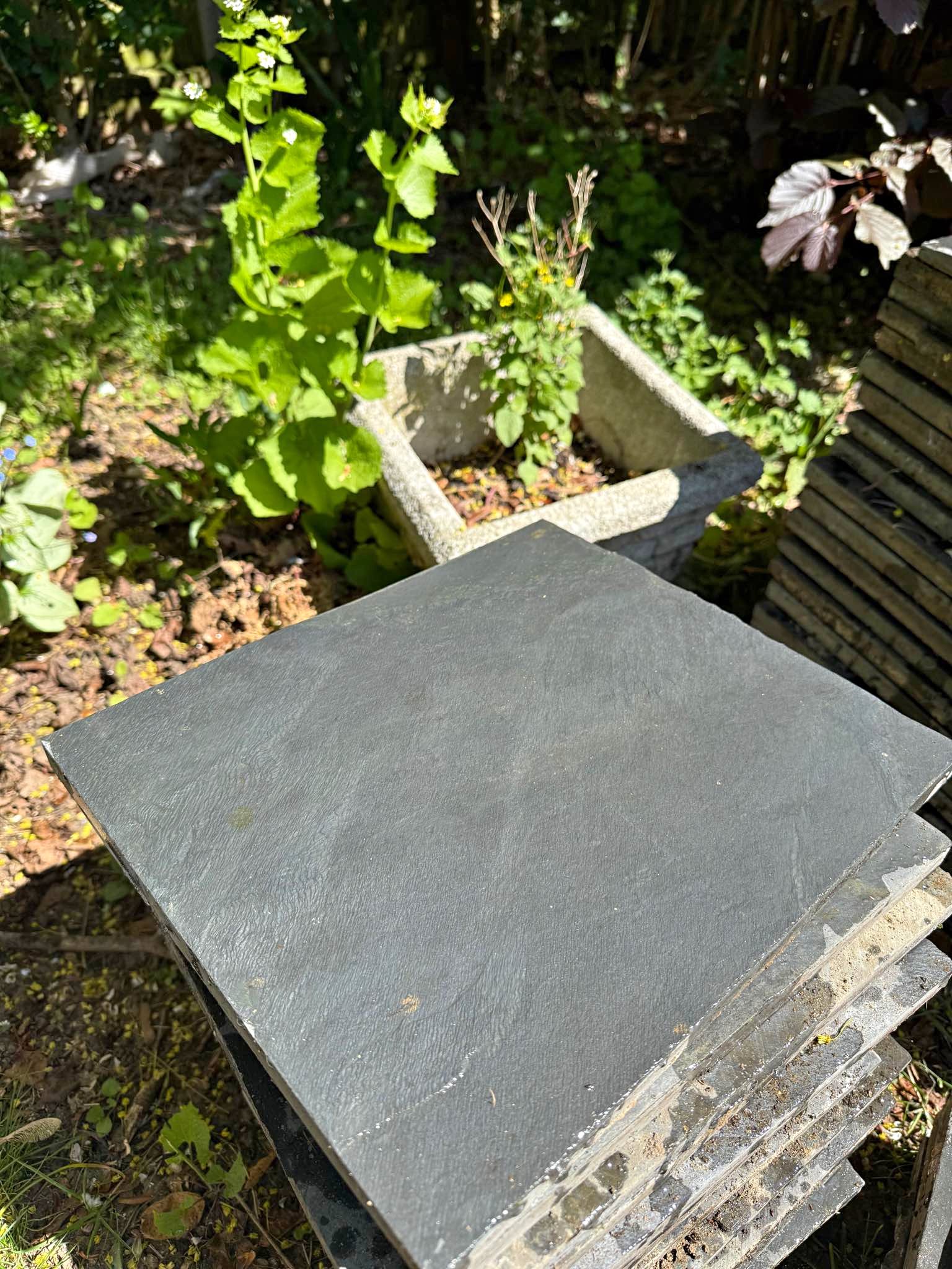 Painted copping stones - Stepping Stones - Wymondham, Norfolk ...