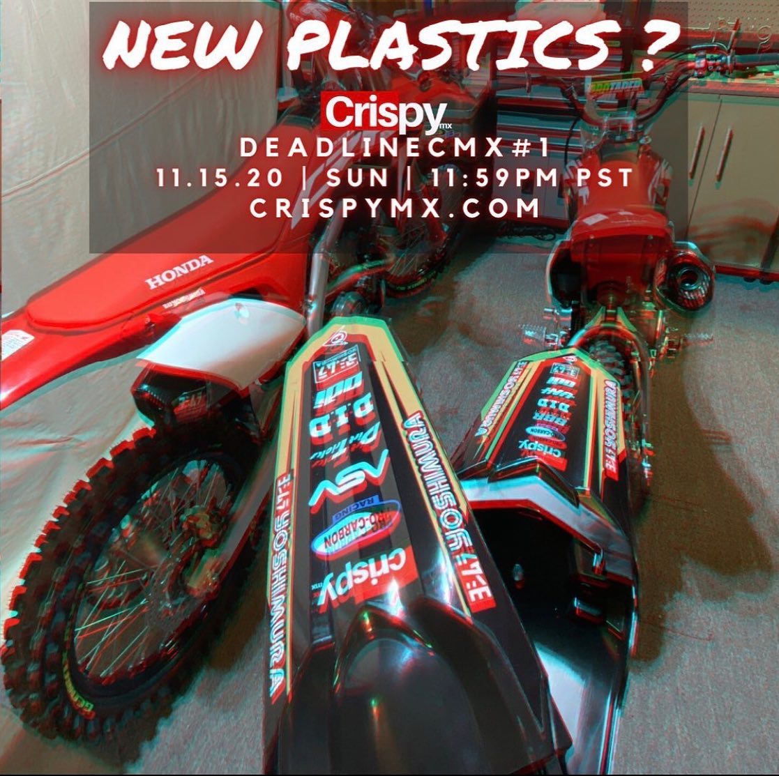 CrispyMx - The Custom Crispy graphics and plastics are... | Facebook
