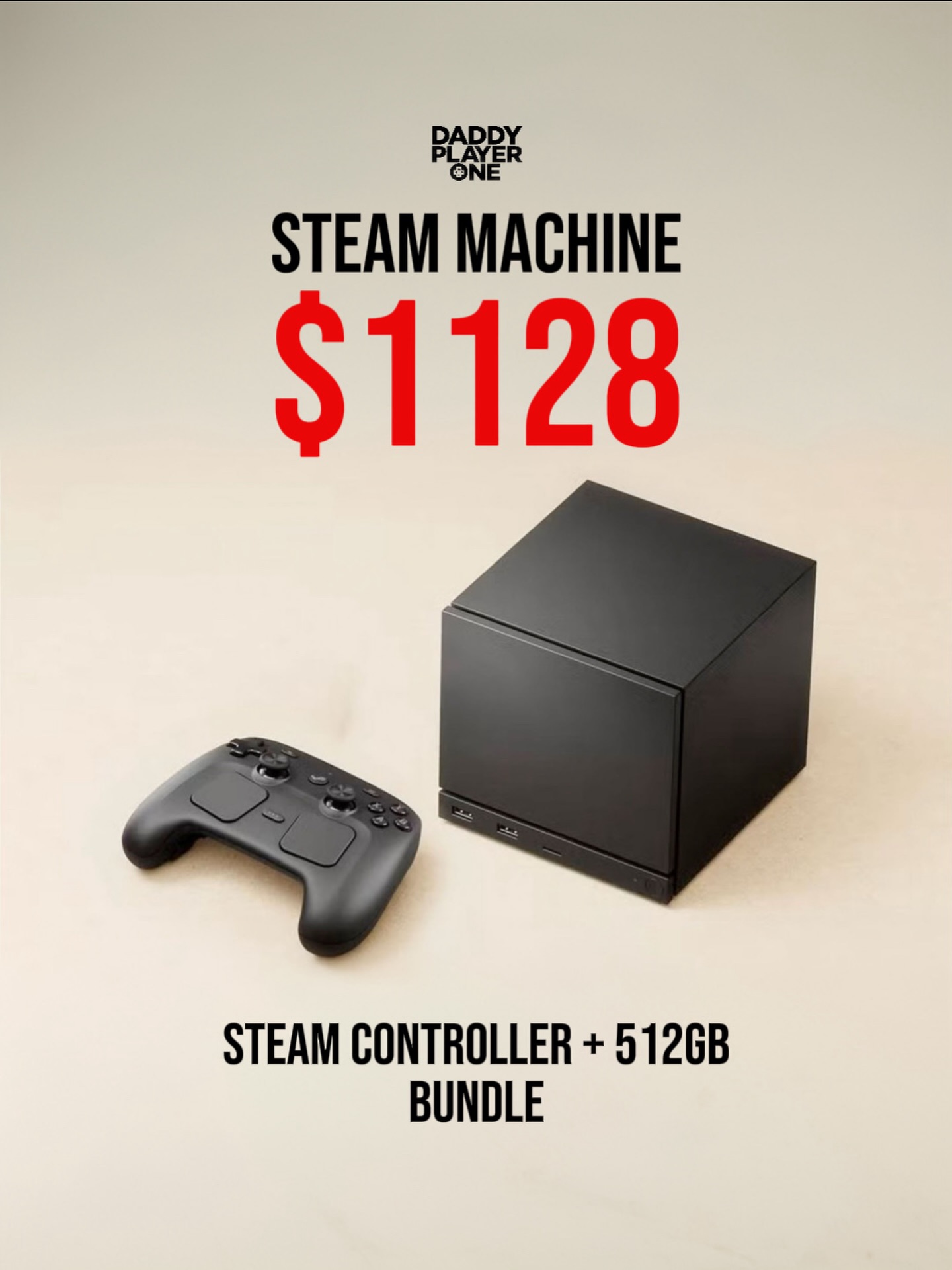 Valve has opened pre-orders for the Steam Machine, the 512GB model