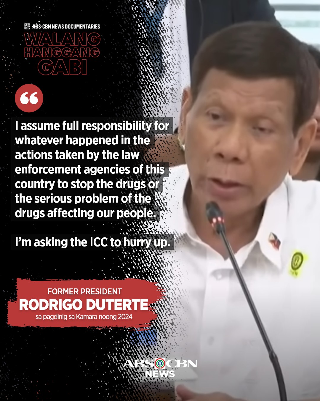 ABS-CBN - Bago tuluyang inaresto noong 2025, makailang beses na hinamon ...