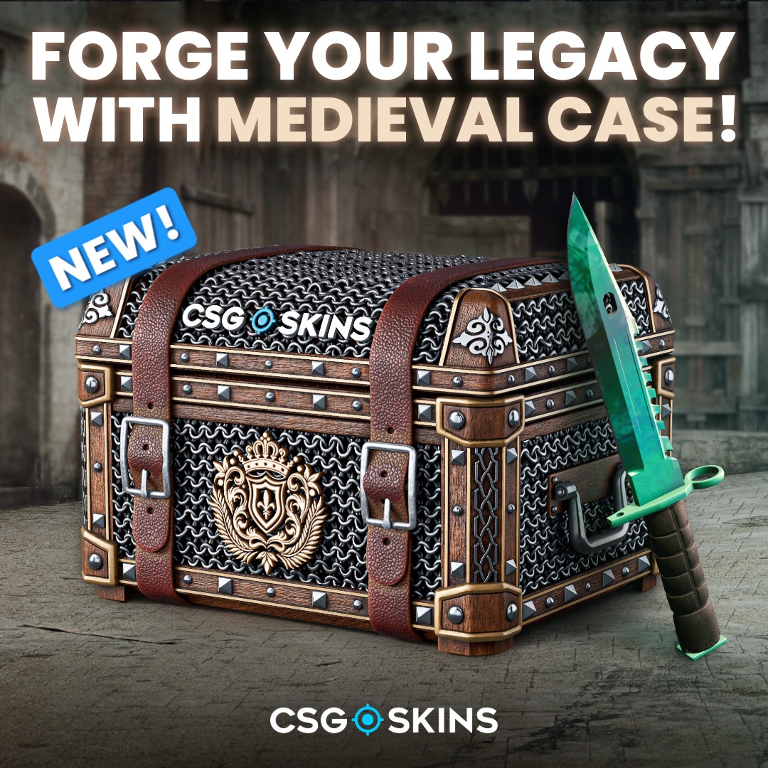 CSGO-SKINS.COM - Step back in time and open the gate to glory! 🛡️ The ...