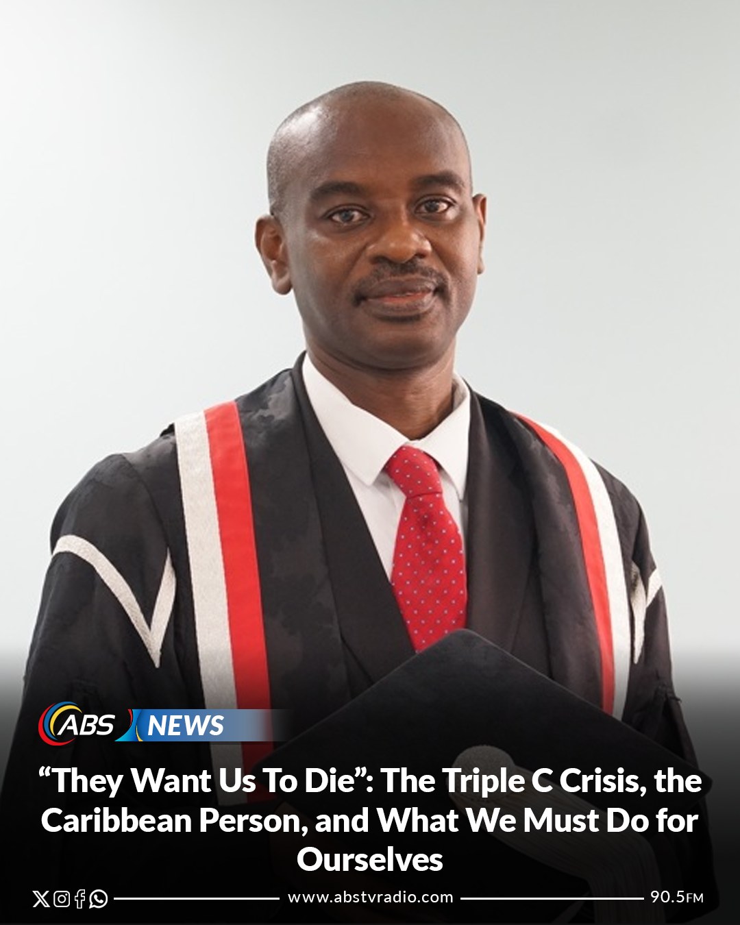 A brother sits in Anguilla, staring... - ABS Television/Radio | Facebook
