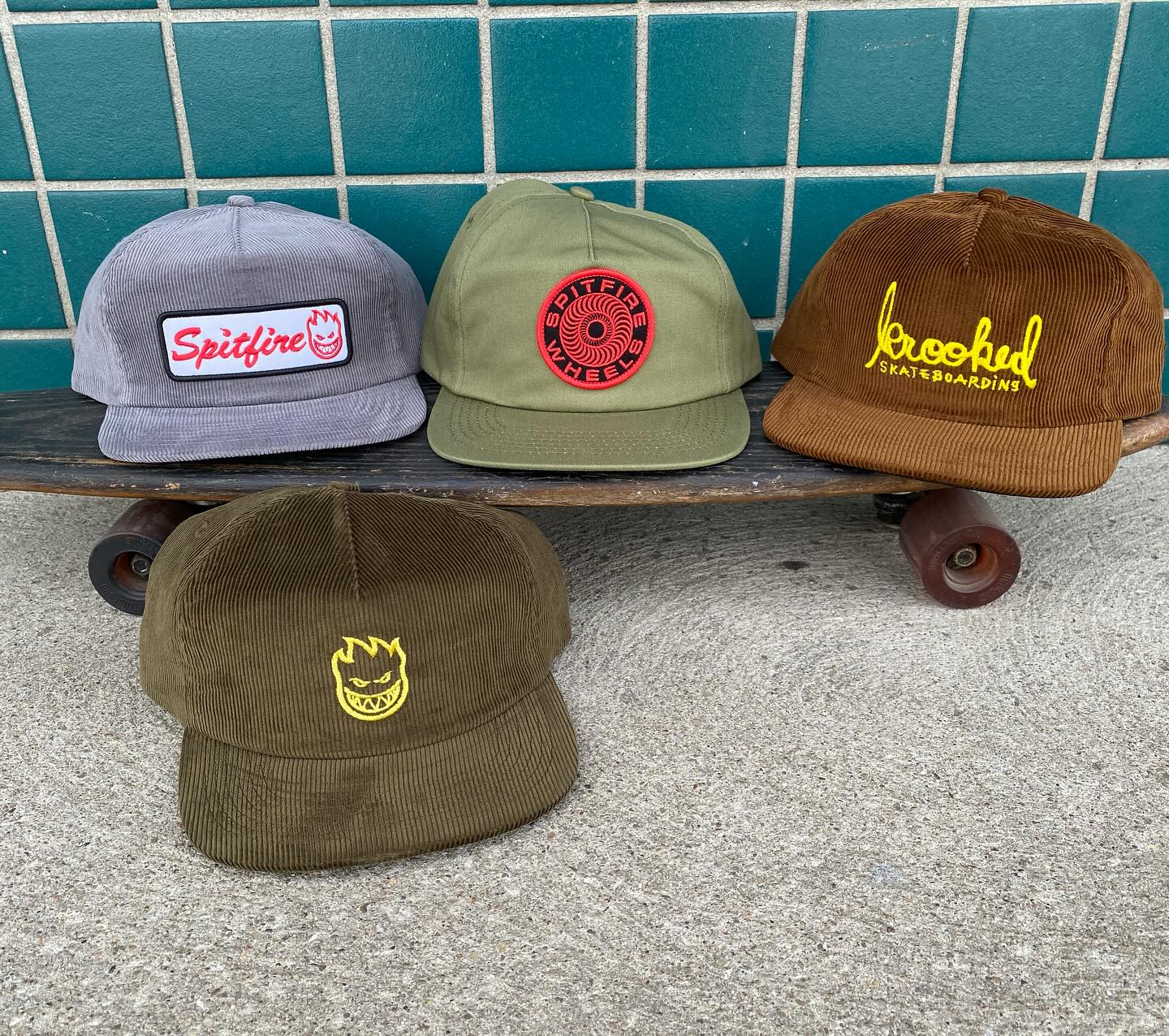 Deluxe new Spring hats - Anti-Hero, Spitfire and Krooked! @dlxsf