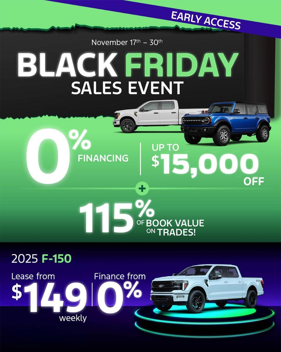 A.M. - 🔥 Early Access Black Friday Deals Are Here! 🔥 From now until ...