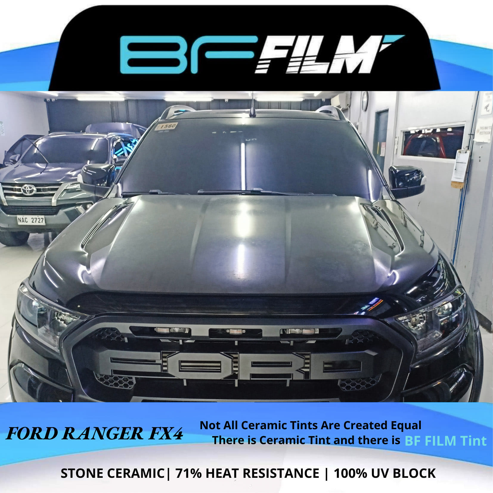 3rd vehicle of the day.... - BF Film Ceramic Tint Philippines | Facebook