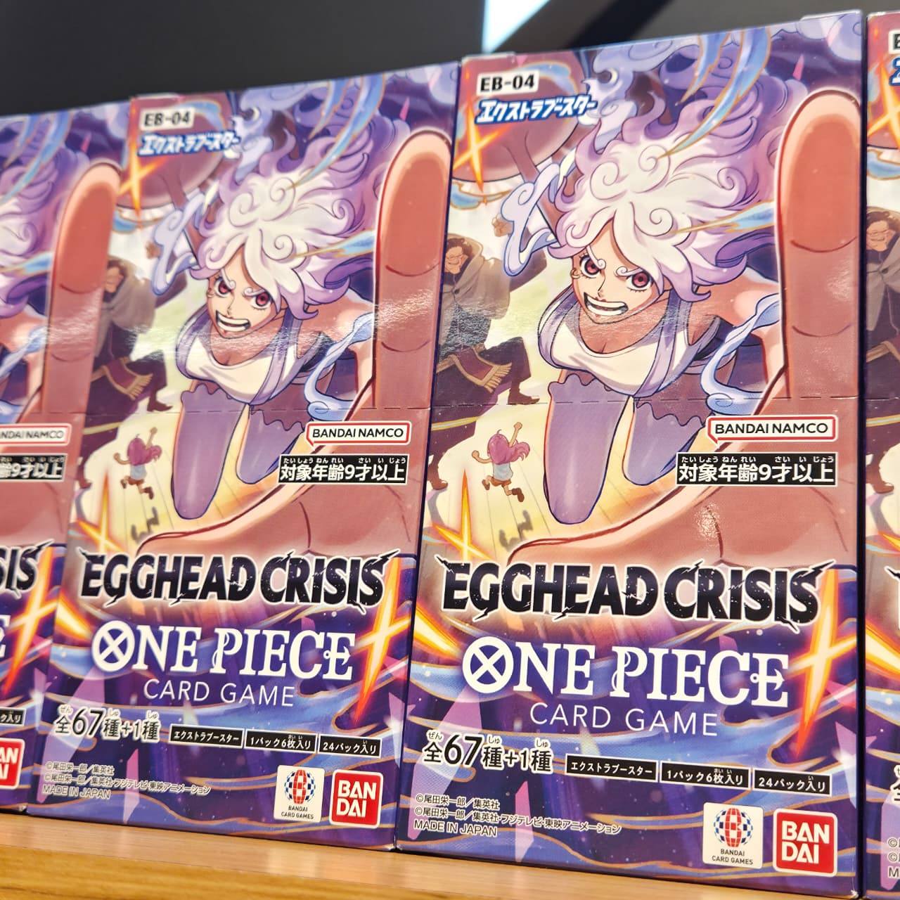 One Piece Card Game EB-04 Egghead Crisis Booster Pack - Japanese