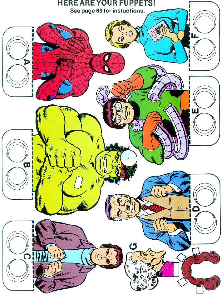 ComicsPriceGuide.com - Marvel Finger Puppets | Facebook