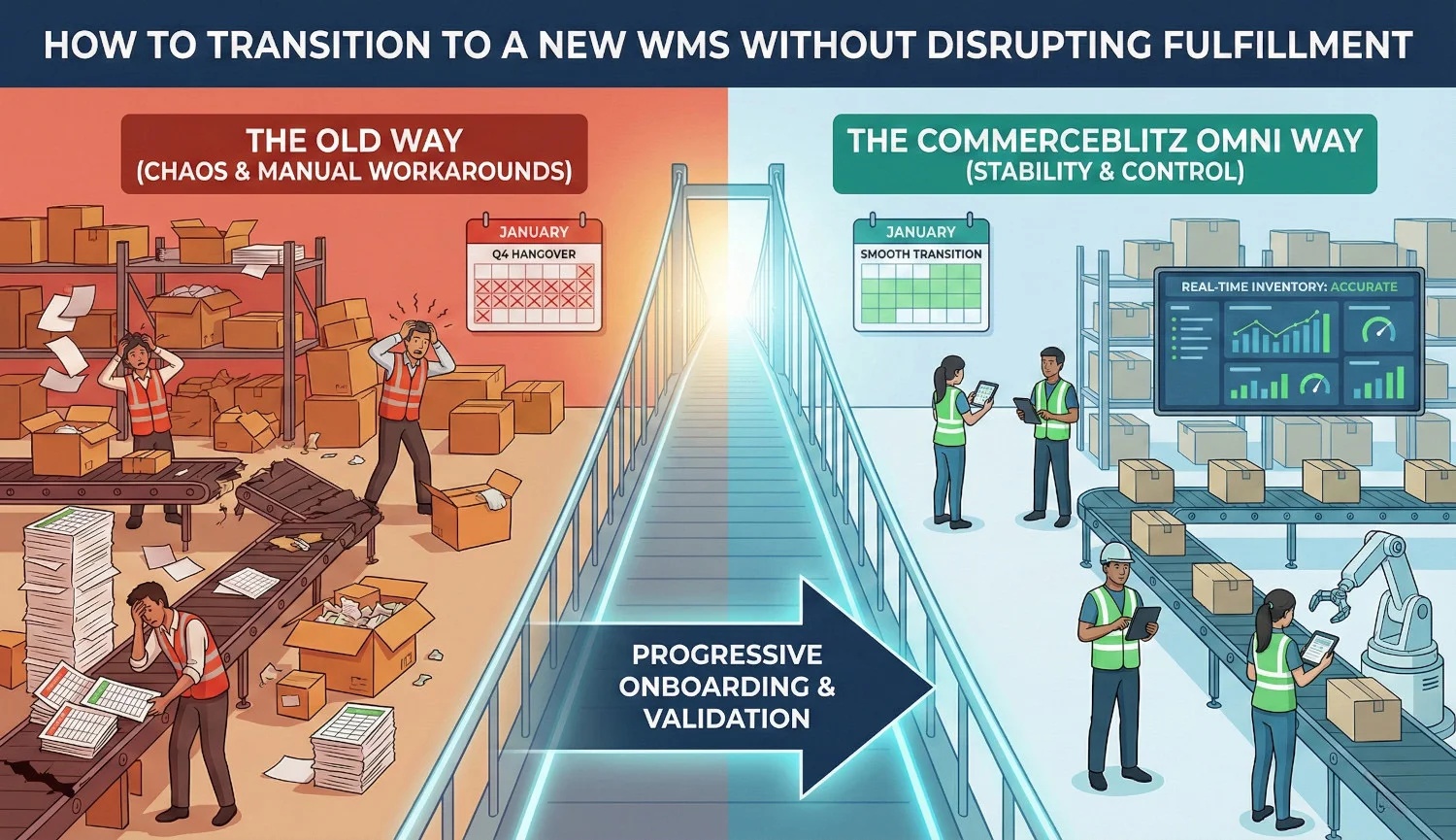 CommerceBlitz - January is when many teams realize their #WMS survived ...