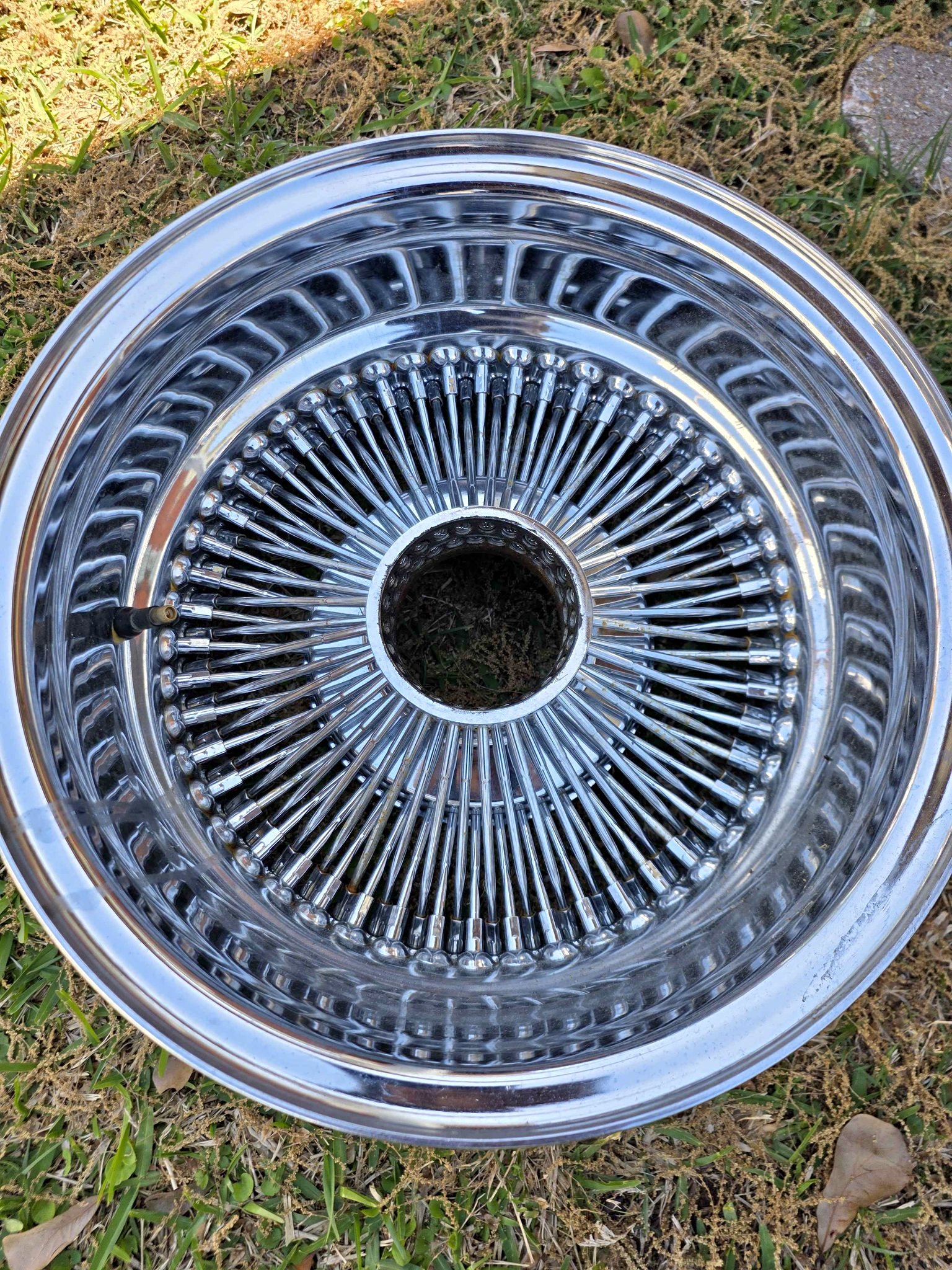14x7 100 spoke wire wheels - Car Wheels, Tires & Parts - Dallas, Texas ...