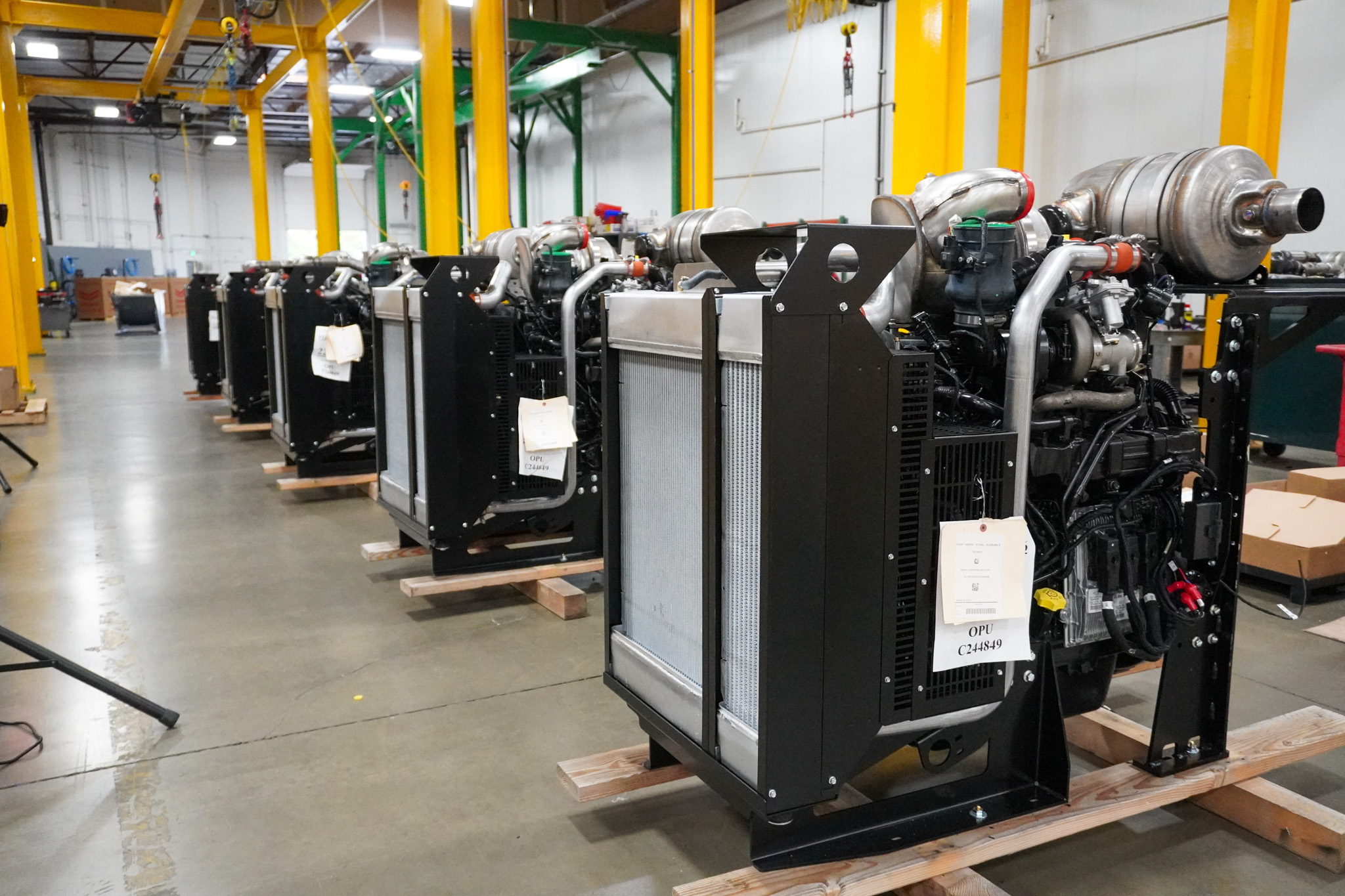 Cascade - On the line and built to perform. 🔧 Five John Deere ...