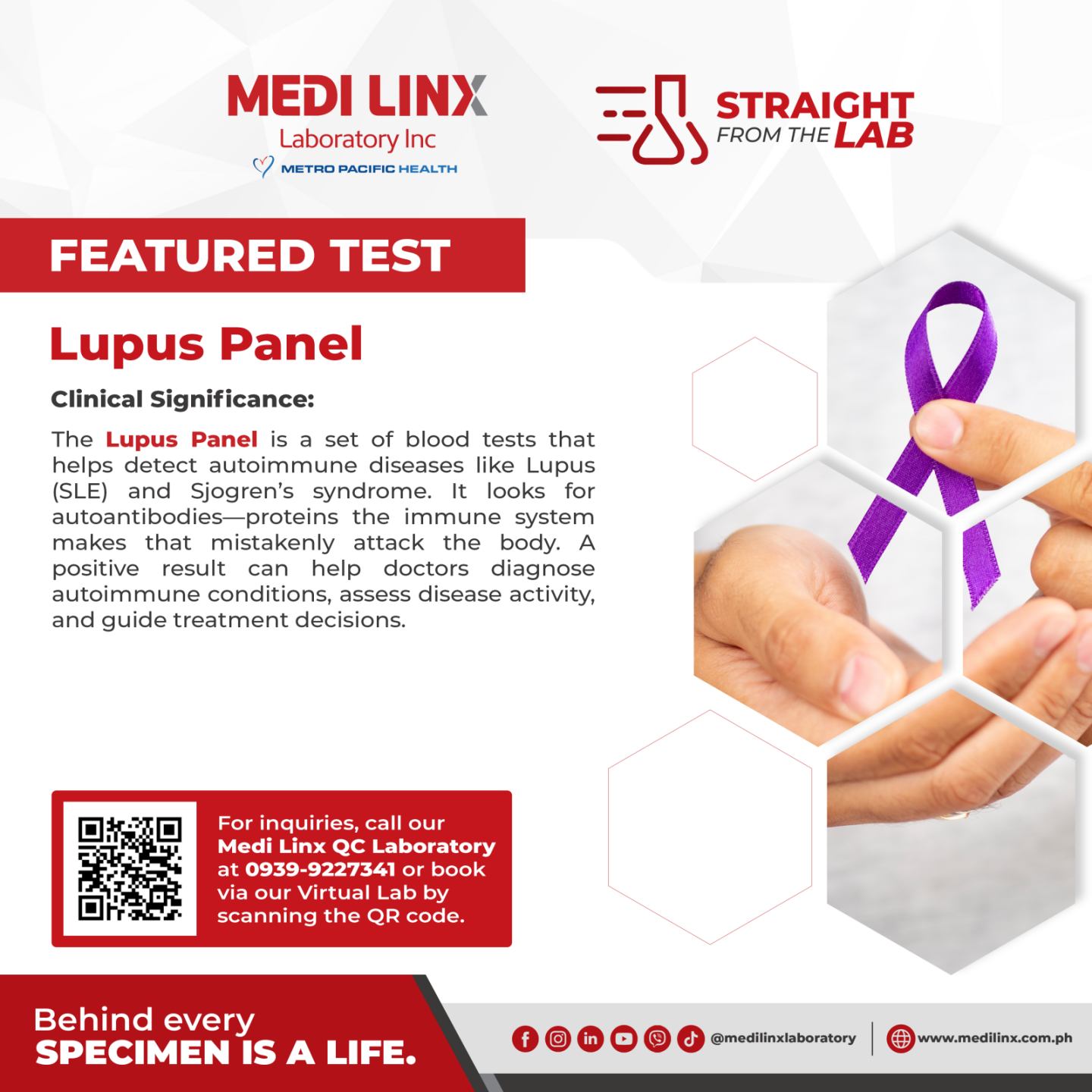 Medi - Featured Test: Lupus Panel Autoimmune conditions like Lupus (SLE ...