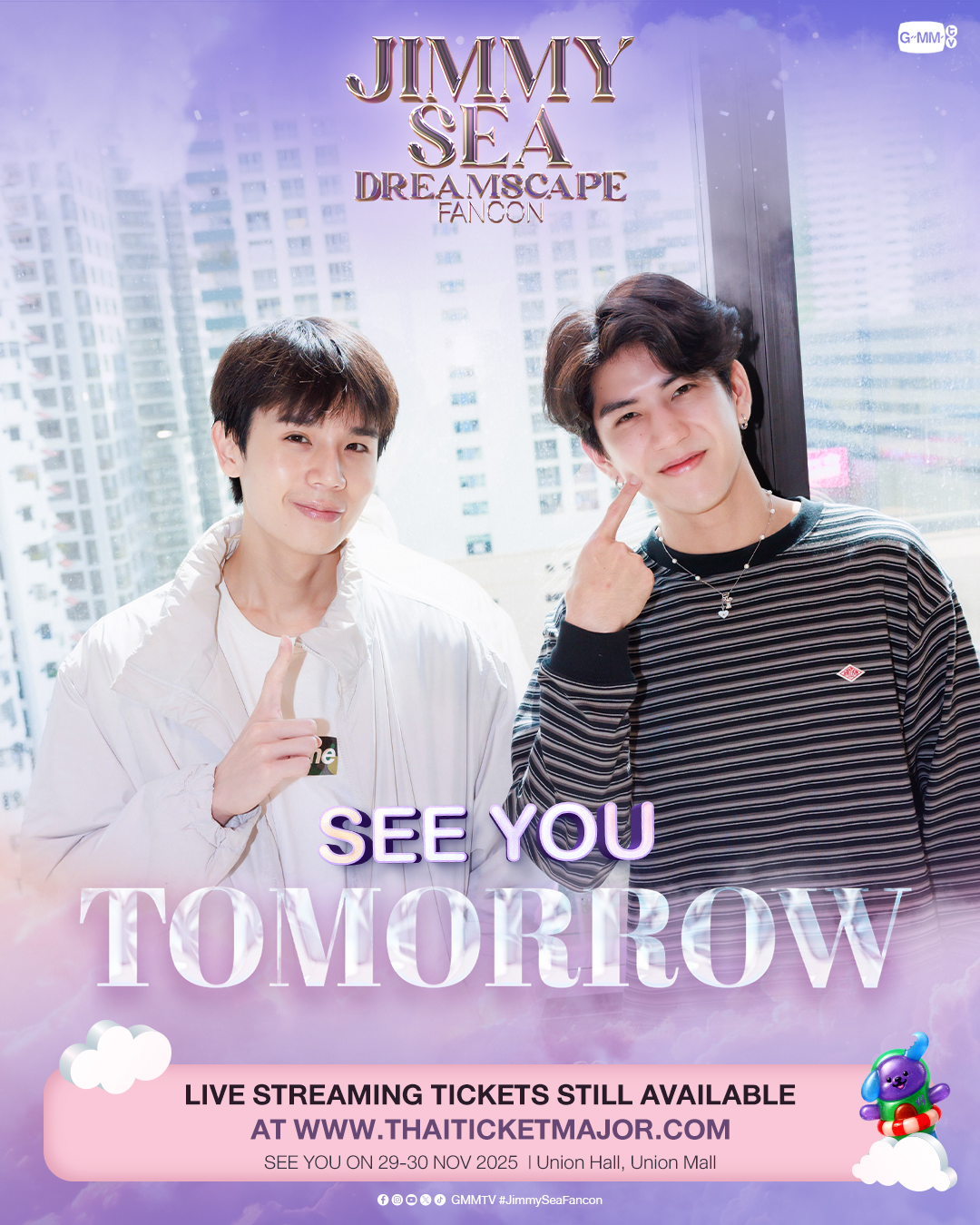 SEE YOU TOMORROW “JIMMY SEA DREAMSCAPE FANCON 💭” #JimmySeaFancon