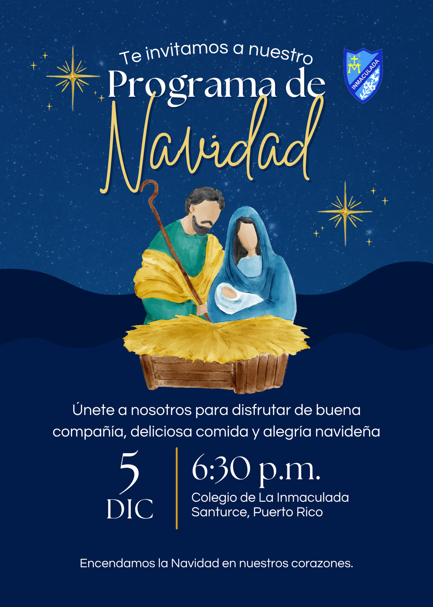 Colegio - Encendamos la Navidad en nuestros corazones Invitamos a toda ...