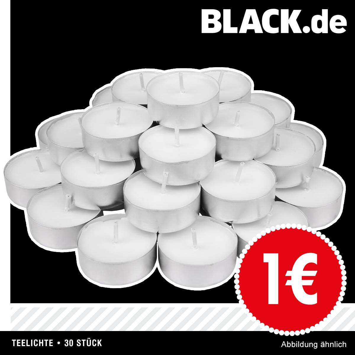 Unser Deko-Klassiker von BLACK.de für nur 1 Euro. ✨ • • • #teelicht #candles #romantic #zuhause #tedi #decoration #tealights #basics