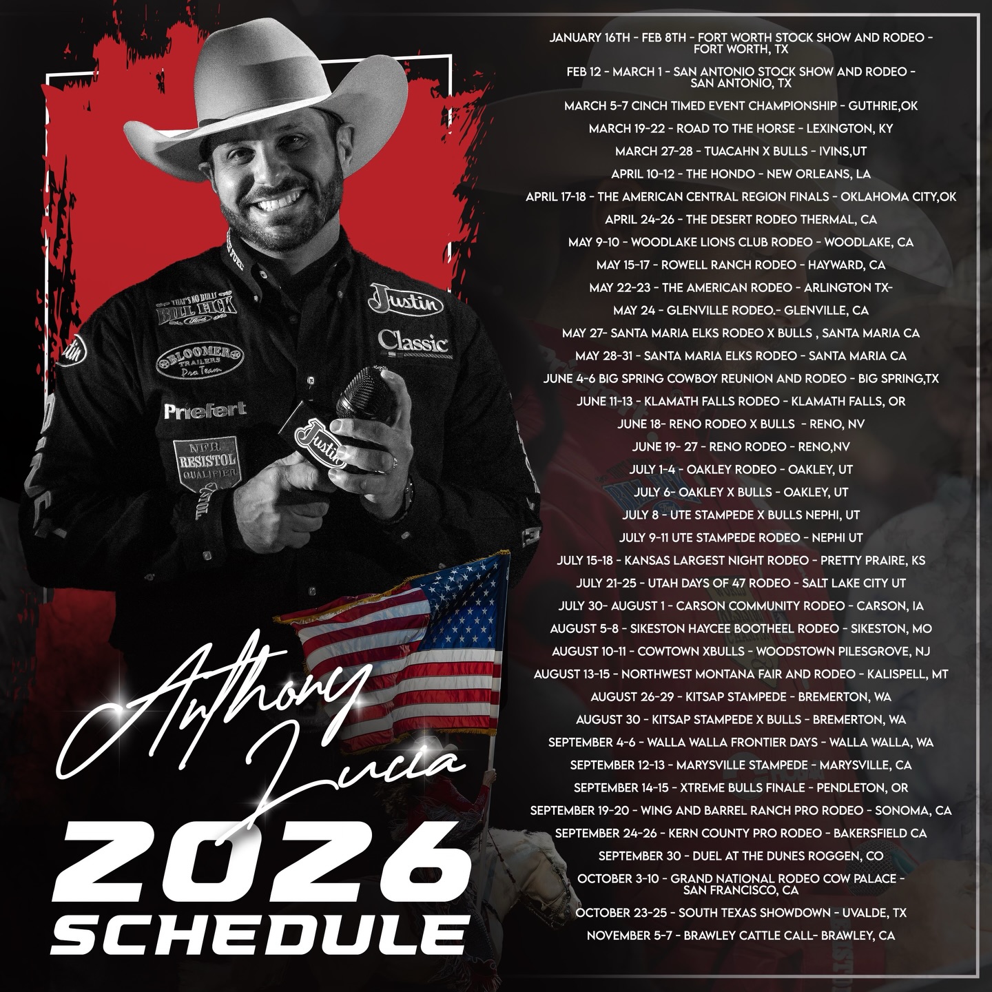 Anthony - Let’s get this party started 2026! Where will I see you this ...