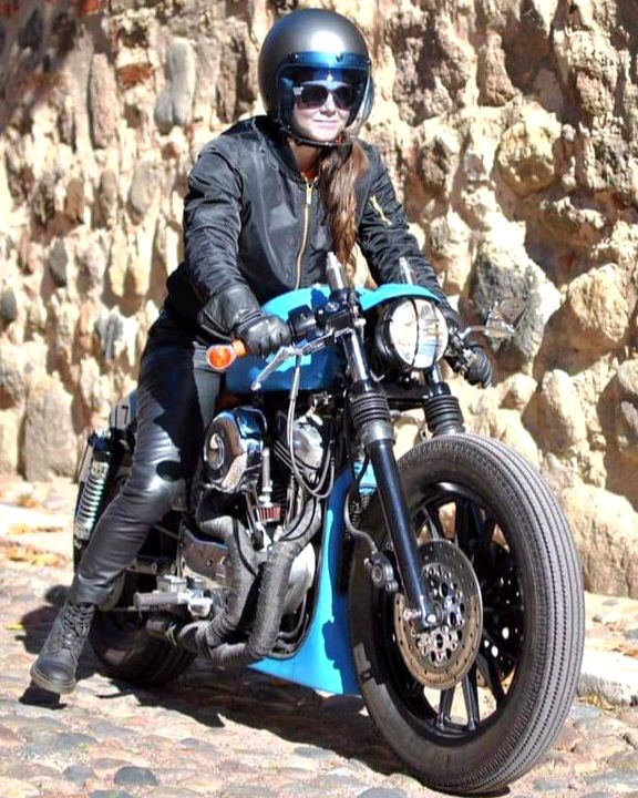 Harley Davidson Custom 💙⚡💙 By- Federico Motors #harleydavidson
