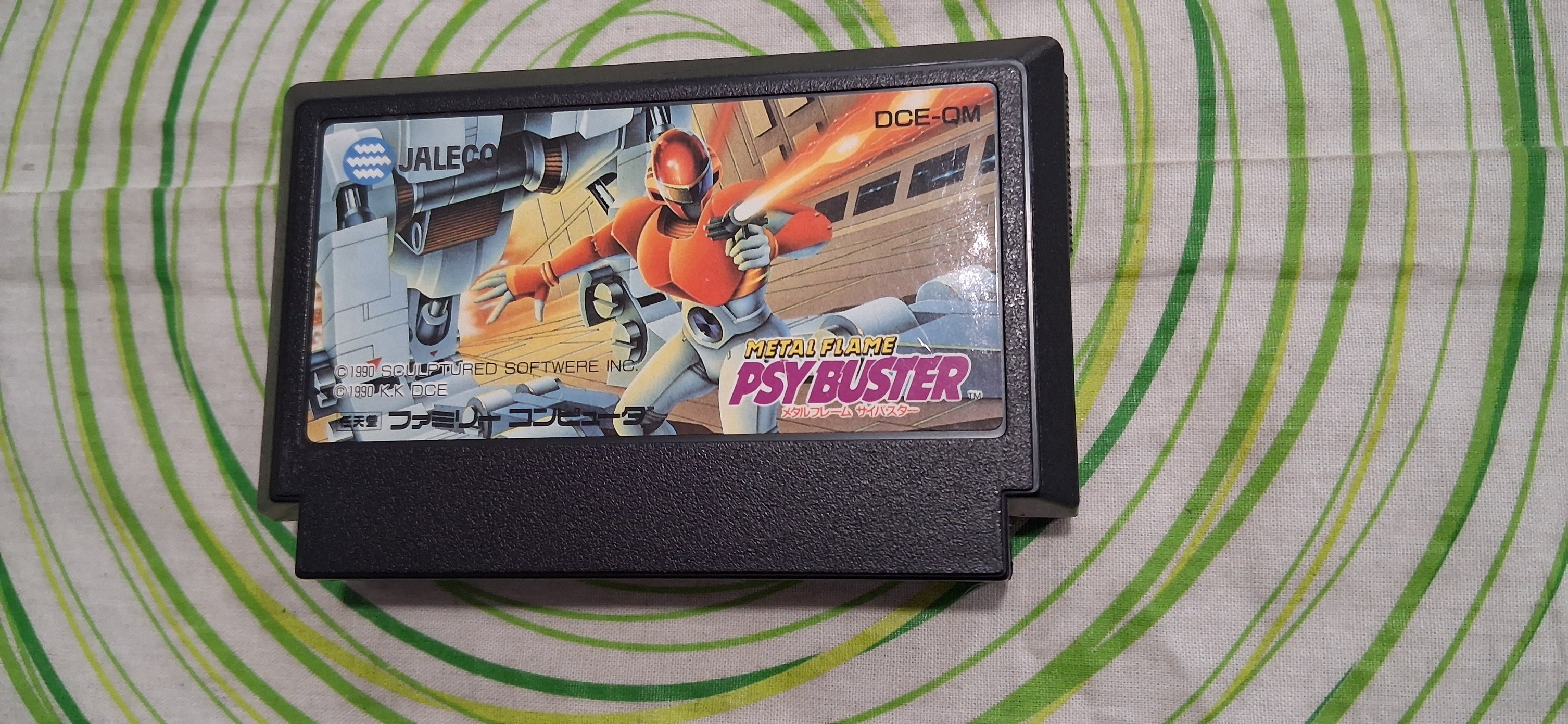 Metal Flame Psy Buster per famicom, loose da 40 euro a 30!