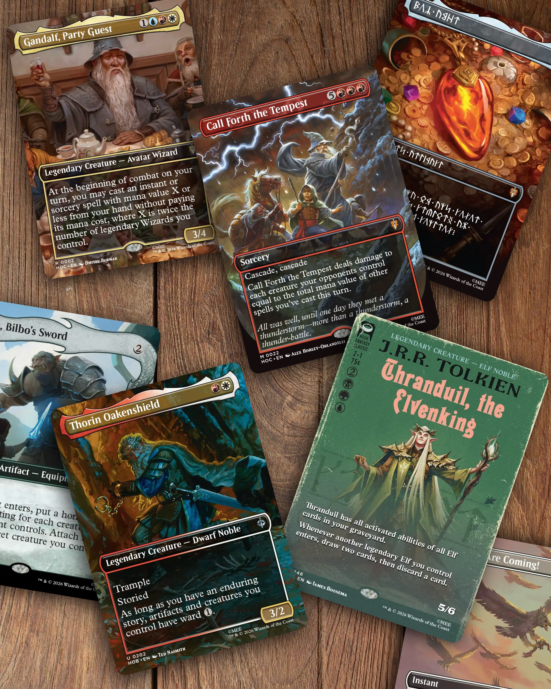 A new adventure is waiting… 🧙‍♂️💍 Magic: The Gathering heads