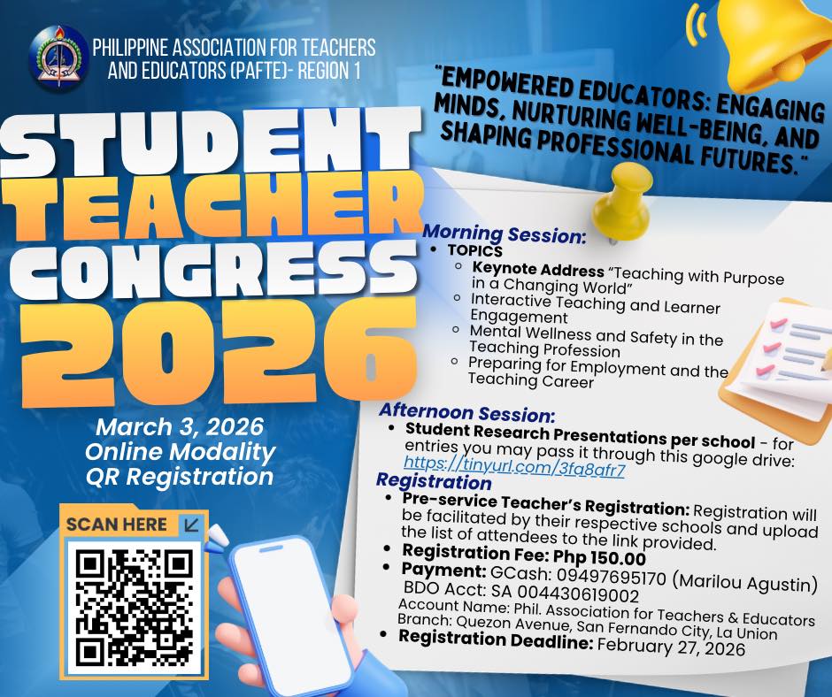 PAFTE - Empowering the next generation of educators starts here! 🌟 The ...