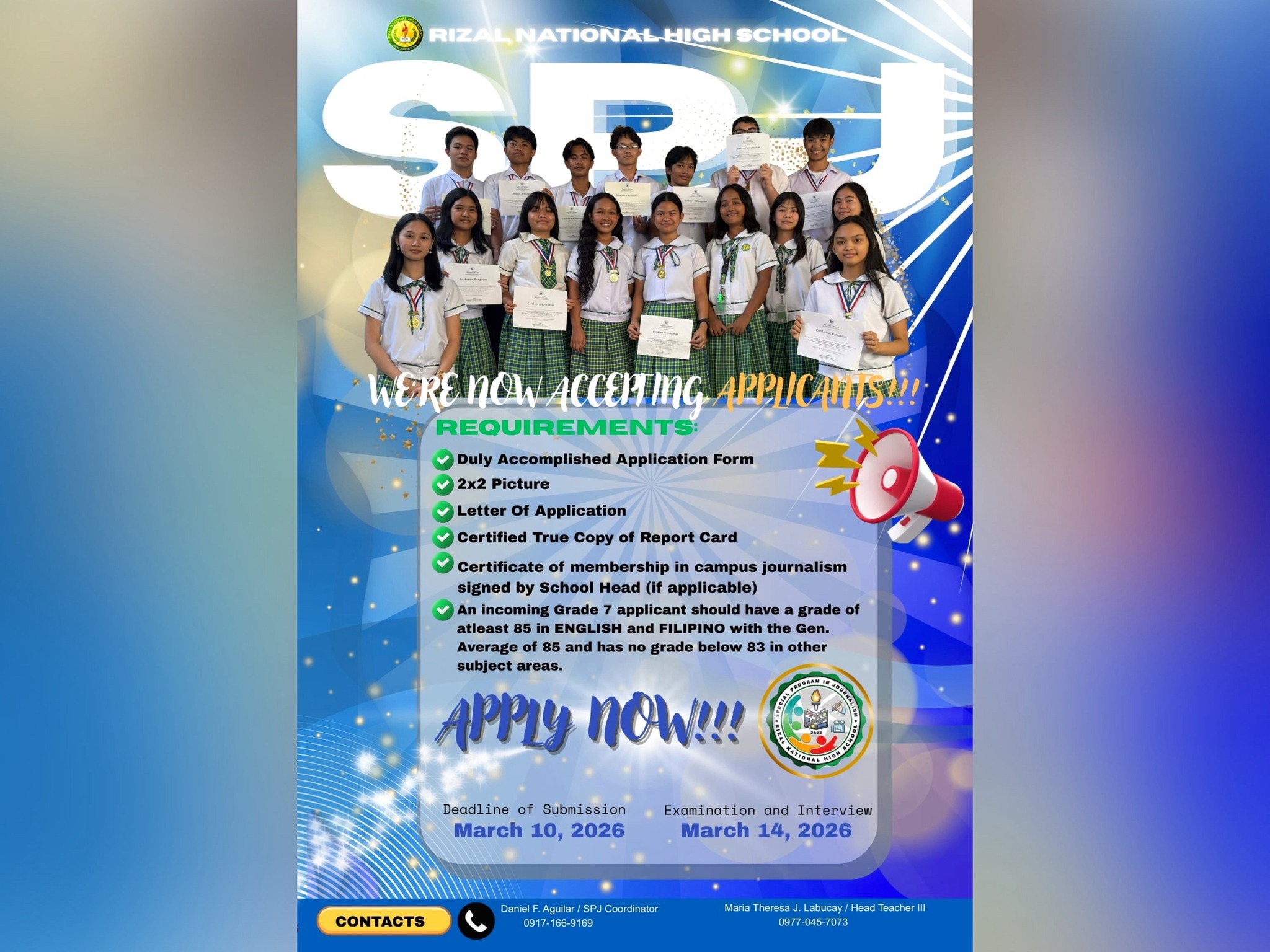 SPJ Qualifying Exam 2026