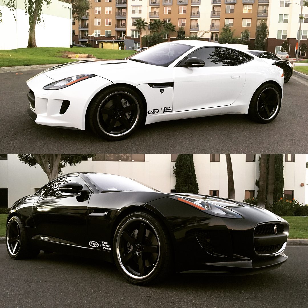 Jaguar F Type 20” Giovanna Mecca FF Wheels for @harry_solakian