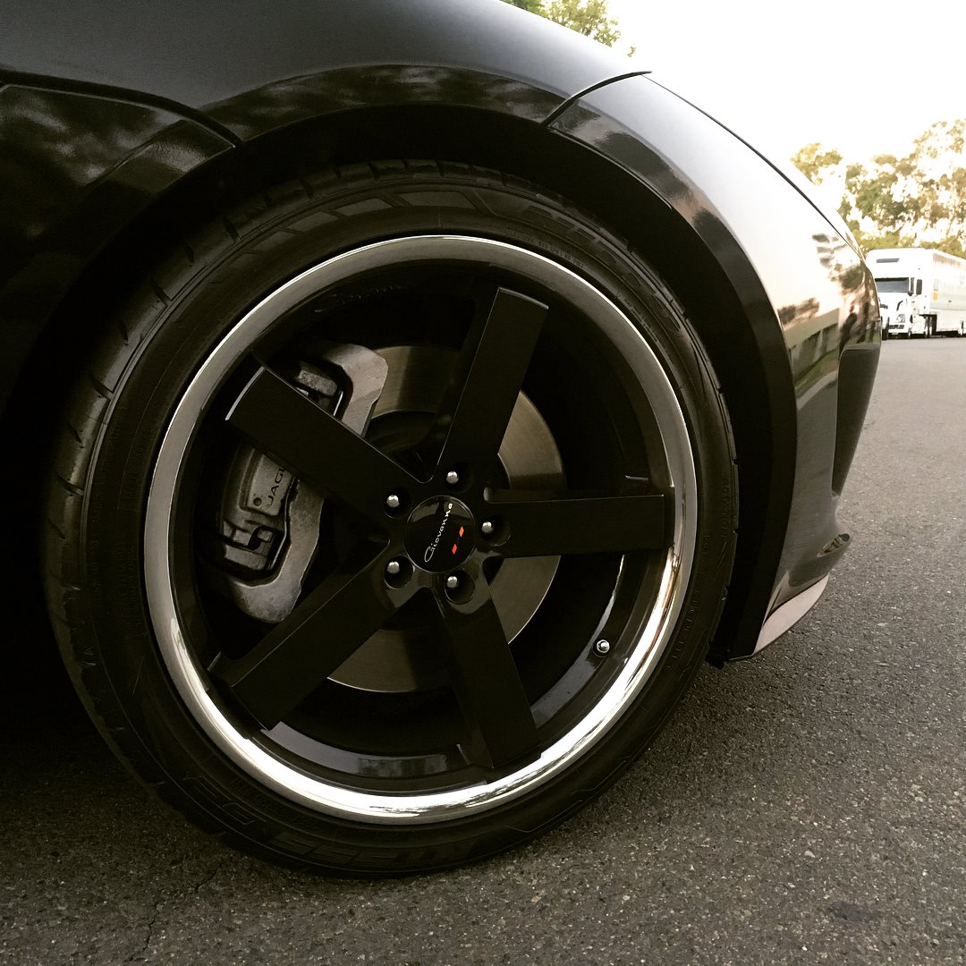 Jaguar F Type 20” Giovanna Mecca FF Wheels for @harry_solakian