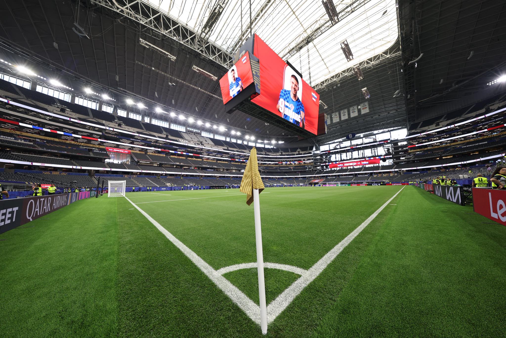 stage is set 🏟️🎬 #FIFAWorldCup | @fwc26dallas