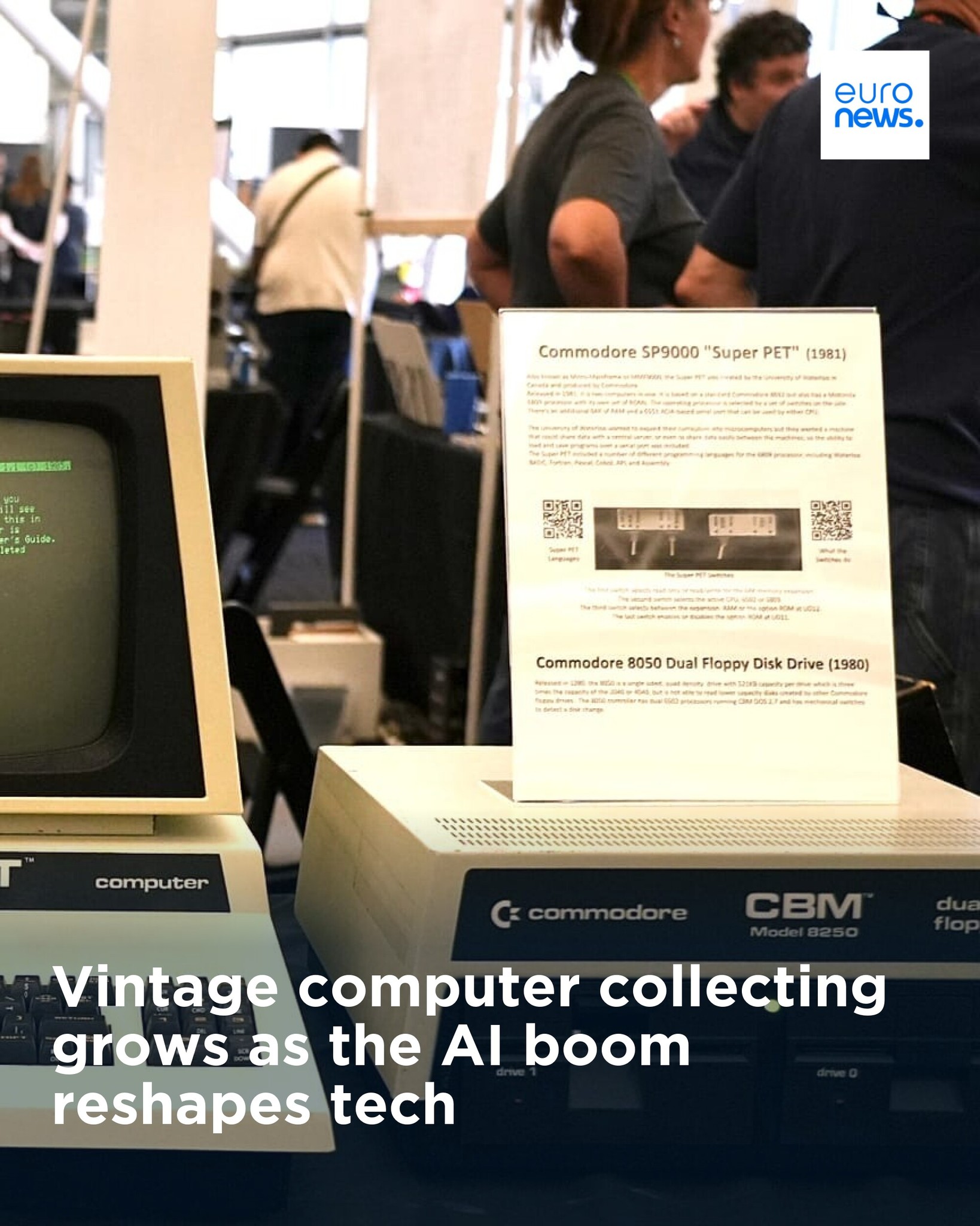 【英語】Organization Excutive Course 4 As AI pushes the world into the future, vintage computer