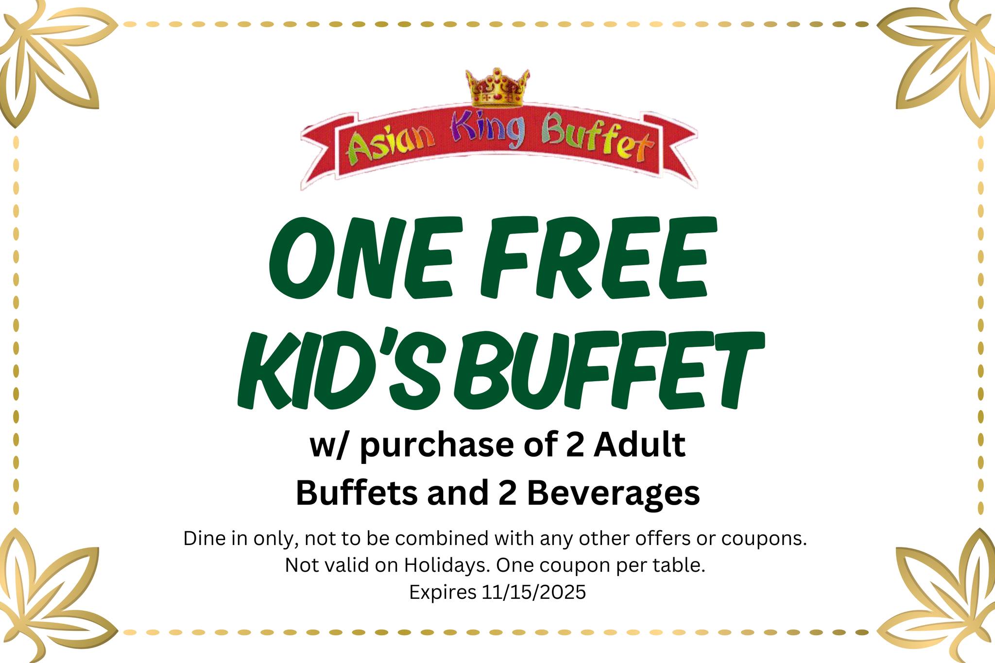 ASIAN KING Buffet added a new photo. - ASIAN KING Buffet