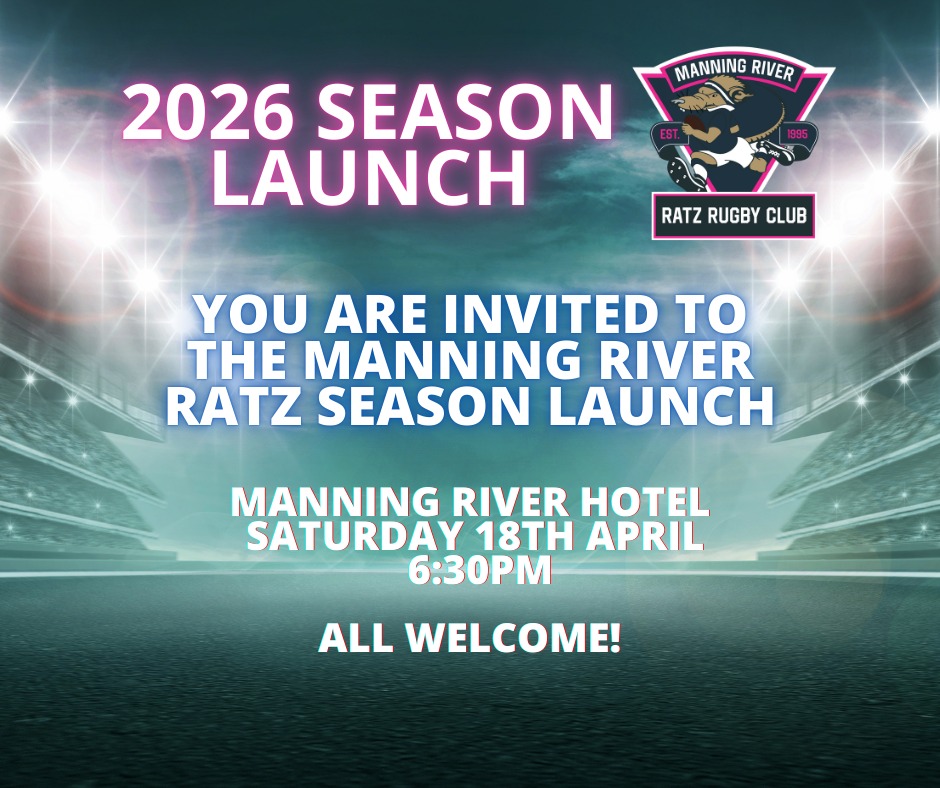 Manning - 🐀 2026 SEASON LAUNCH 🏉 The Manning River Ratz are officially ...