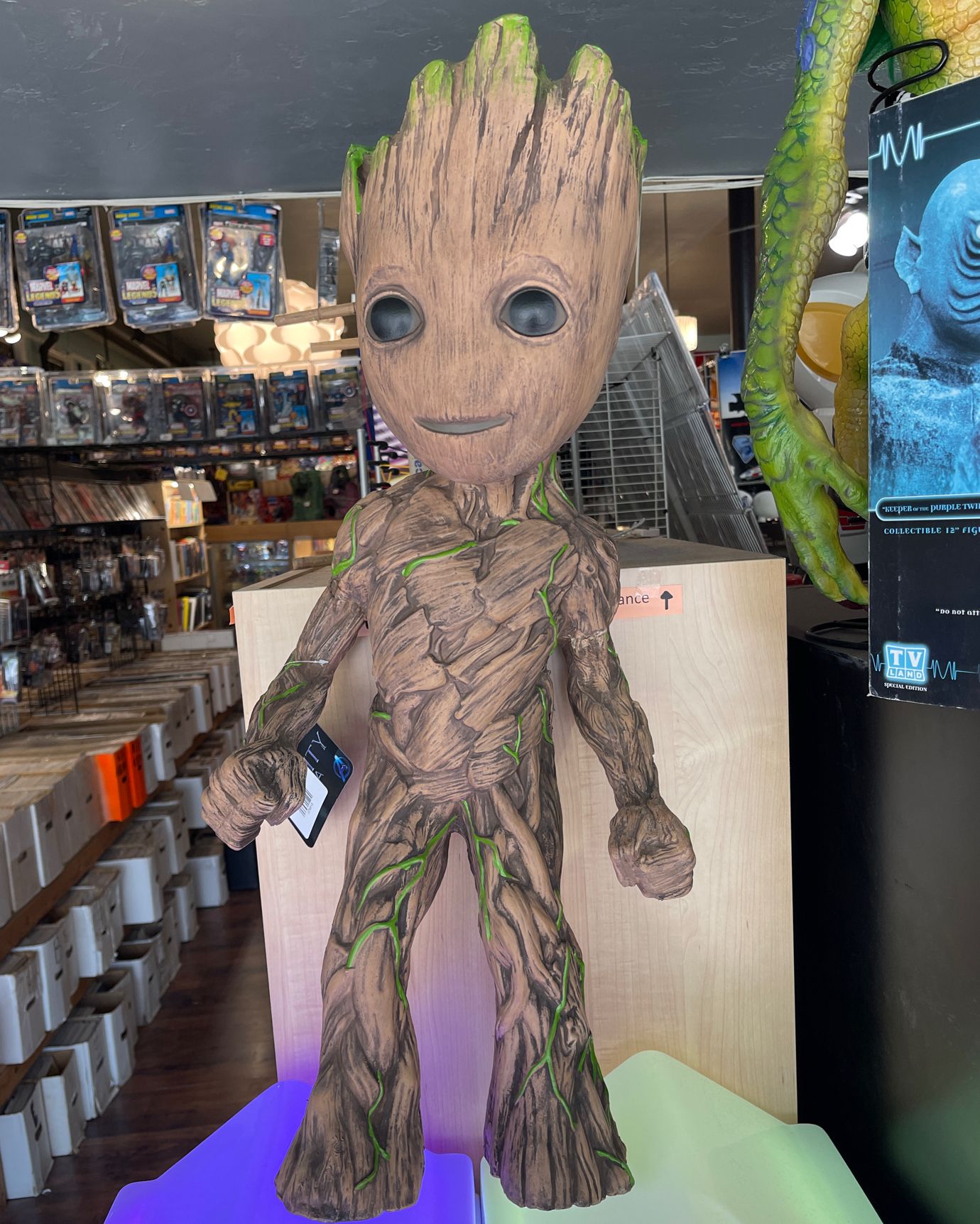 He