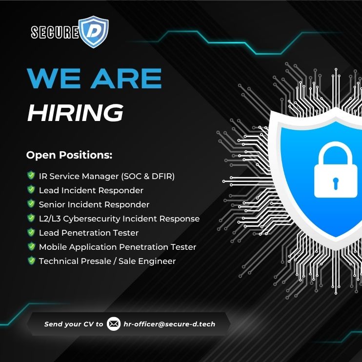 Secure D Global - 🔥 ประกาศรับสมัครงาน 🔥 Secure D Center... | Facebook