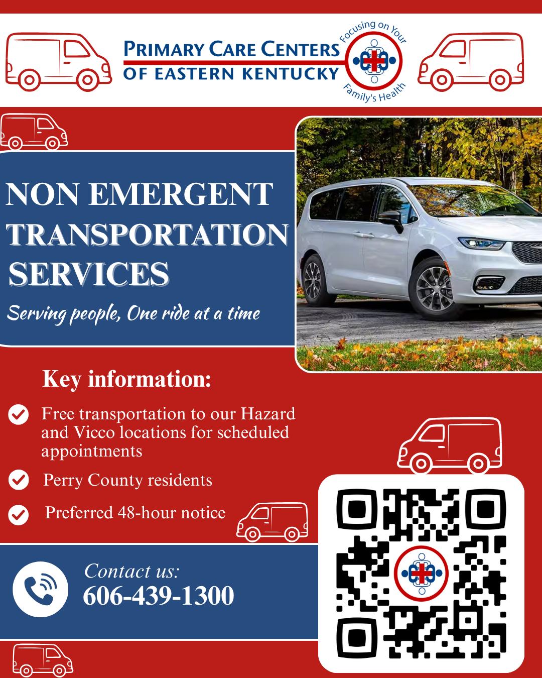 Primary - 🚐 NEW Non-Emergent Transportation Services! 🚐 Serving people ...