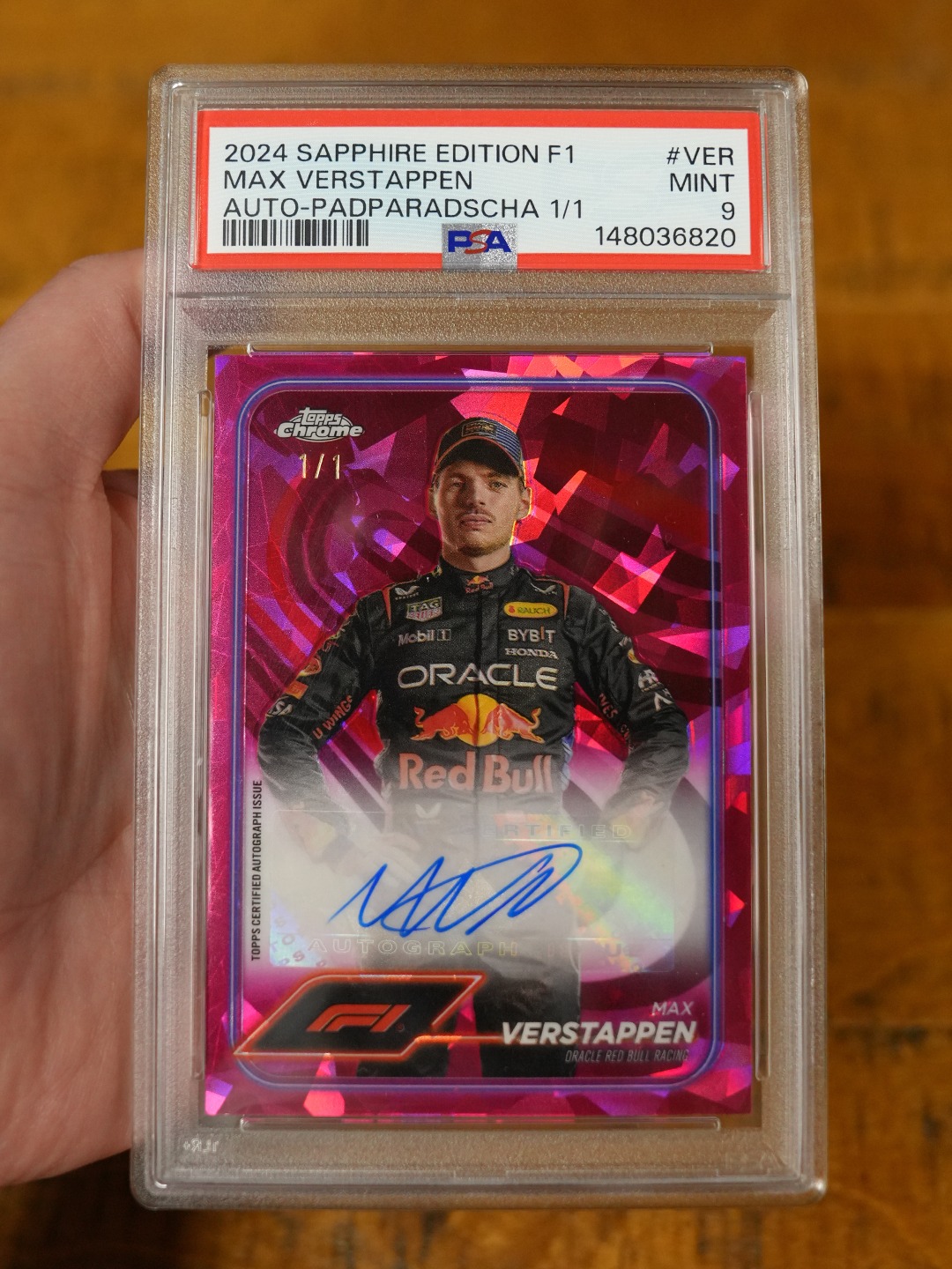 When Verstappen goes 1/1…you already know 🏎️✨ This Sapphire