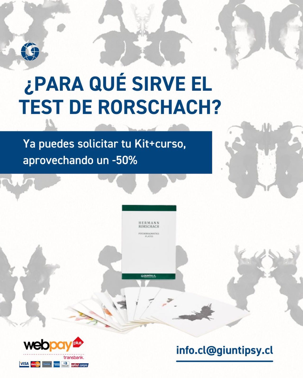 El test de Rorschach se... - Giunti Psychometrics Chile