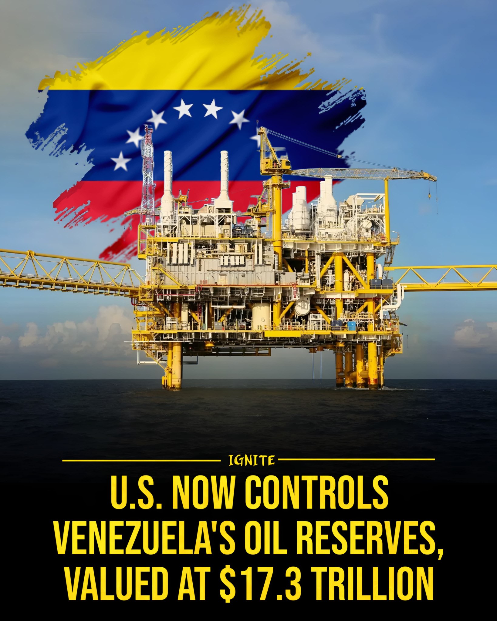 Ignite - Venezuela holds the world’s largest oil reserves 🛢️🌍 Venezuela ...