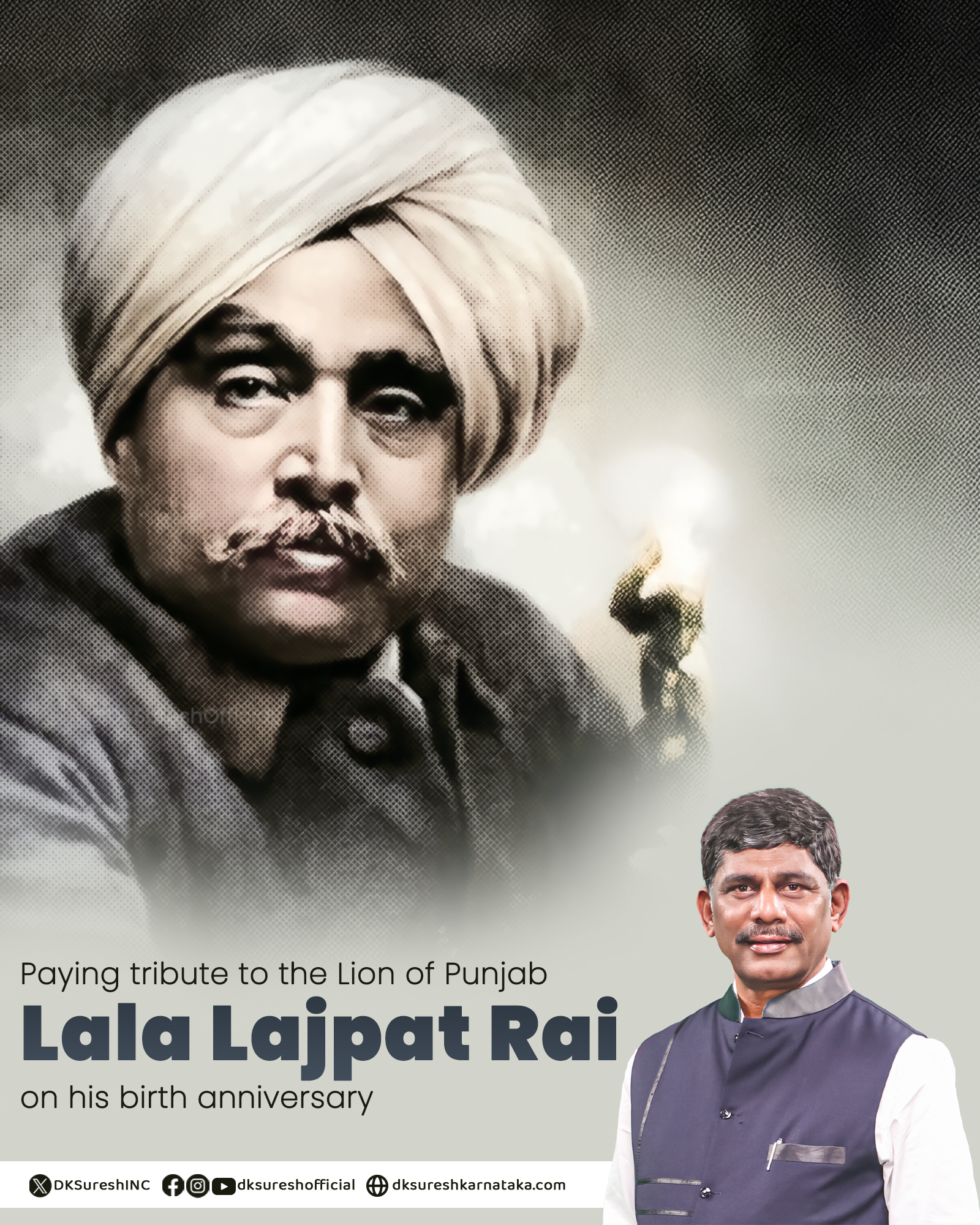 DK - Remembering the freedom fighter and revolutionary leader Lala ...
