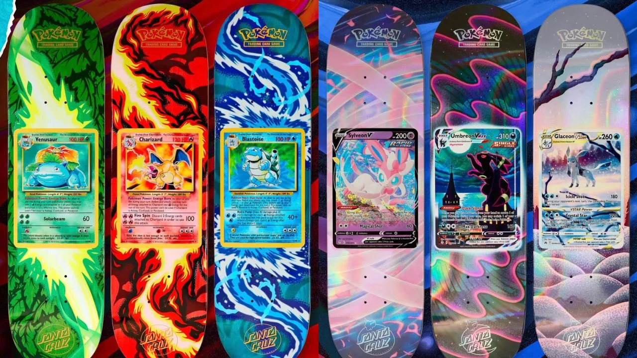 🛹 Santa Cruz Skateboards has announced a limited Pokemon 30th